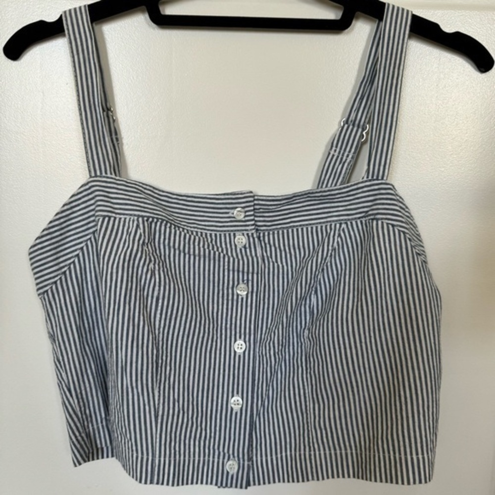 Brandy Melville Striped Tank Crop Top
